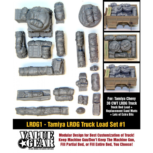 Value Gear LRDG1 LRDG Truck Load (Tamiya) #1