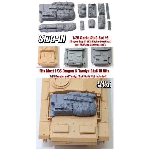 Value Gear STG05 StuG III Set #5 (For Dragon & Tamiya Hulls With Engine Vent Caps)