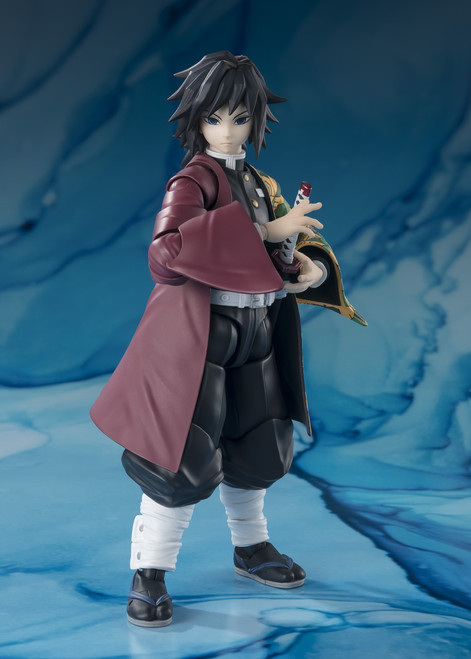 Bandai Demon Slayer: Kimetsu no Yaiba Giyu Tomioka S.H. Figuarts Action Figure