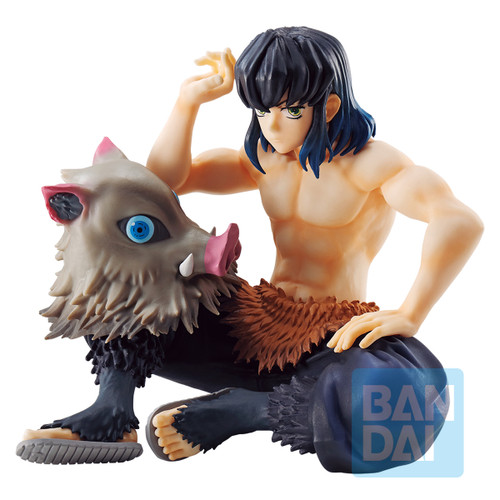 Bandai Demon Slayer: Kimetsu no Yaiba Inosuke Hashibira Tengen Uzui Is Here! Ichibansho Figure