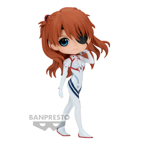 Bandai X Banpresto Evangelion:3.0+1.0 Asuka Shikinami Langley Plugsuit Style Ver. A Q-Posket Figure