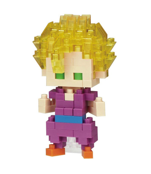 Nanoblock Dragon Ball Z Son Gohan Super Saiyan Character Collection Building Block Figure