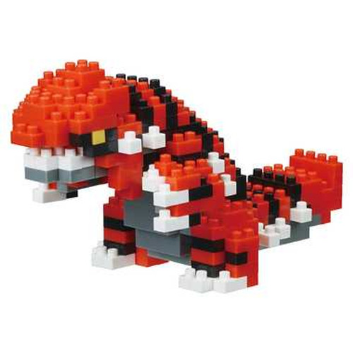 Nanoblock Pokemon Groudon Building Block Figure