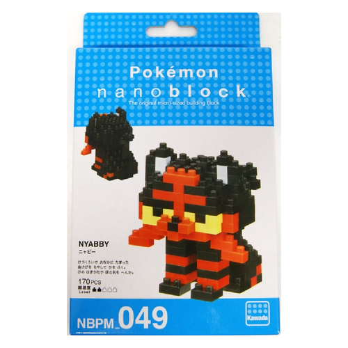 Nanoblock Pokemon Litten Building Block Figure