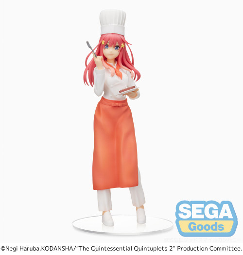 SEGA The Quintessential Quintuplets 2 Itsuki Nakano Cook Ver. SPM Figure