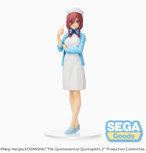 SEGA The Quintessential Quintuplets 2 Miku Nakano Nurse Ver. SPM Figure
