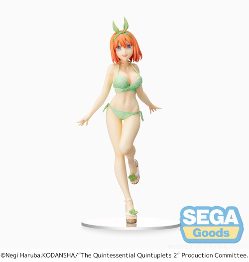 SEGA The Quintessential Quintuplets 2 Yotsuba Nakano Swimsuit Ver. PM Figure