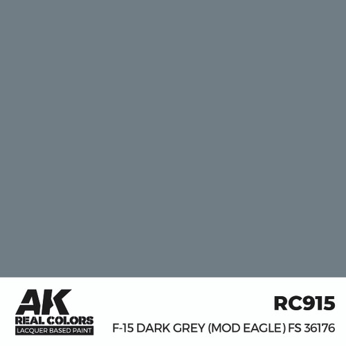 AK Interactive Real Colors F-15 Dark Grey (MOD EAGLE) FS 36176 17 ml.