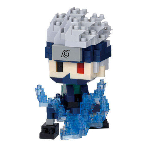 Nanoblock Naruto Shippuden Kakashi Hatake Sharingan Character Collection Building Block Figure