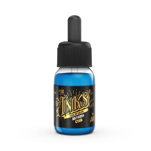 AK Interactive The INKS Cyan 30ml