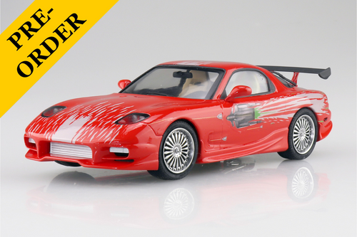 Aoshima 1/24 Movie Mecha #WS-03 1/24 Fast & Furious Toretto's 1993 Mazda FD3S RX-7