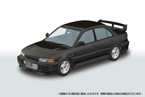 Aoshima 1/24 Initial D #20 1/24 Sudo Kyoichi CE9A Lancer Evolution III