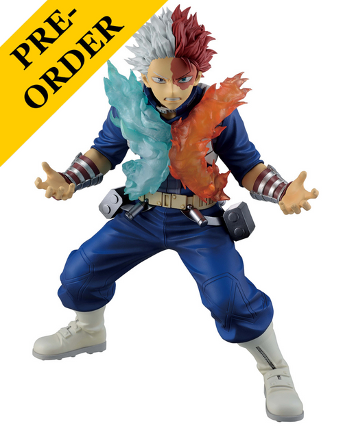Bandai Masterlise Ichibansho Figure Shoto Todoroki (On Top of Happiness) "My Hero Academia"