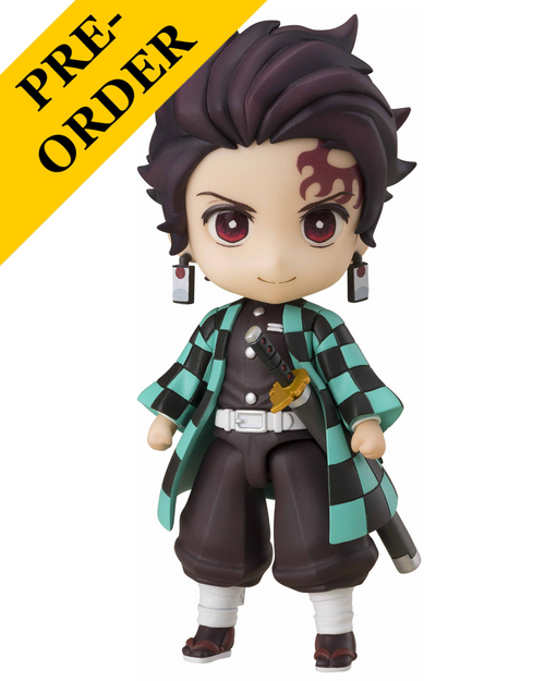 Bandai Figuarts mini Tanjiro Kamado (Nichirin Sword with Rengoku's Handguard) "Demon Slayer: Kimetsu no Yaiba"