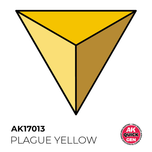 AK Interactive Quick Gen - Plague Yellow 18 ml