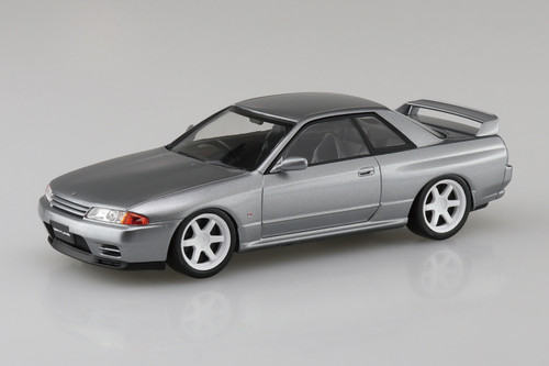 Aoshima 1/32 Snap Kit #14CU-SS Nissan R32 Skyline GT-R Custom Wheel Spark Silver