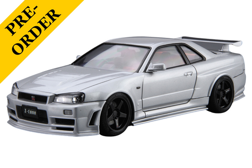 Aoshima 1/24 Model Car #34 Nismo BNR34 Skyline GT-R Z-Tune '04
