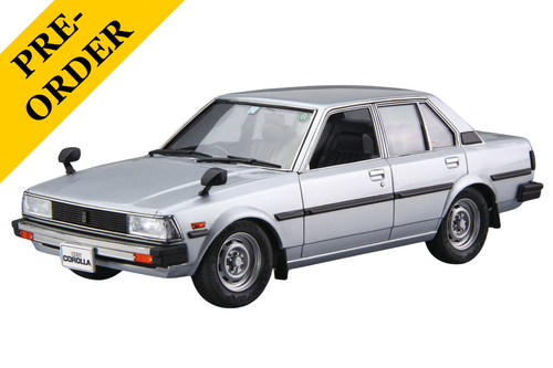 Aoshima 1/24 Model Car #71 Toyota E71/70 Corolla Sedan GT/DX '79