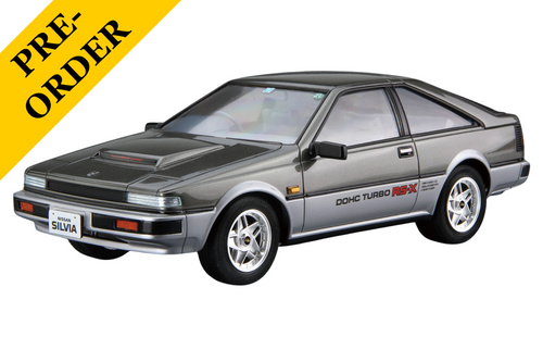 Aoshima 1/24 Model Car #84 Nissan S12 Silvia/Gazelle Turbo RS-X '84