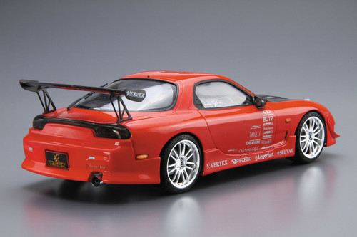 Aoshima 1/24 Tuned Car #09 Mazda Vertex FD3S RX-7 '99