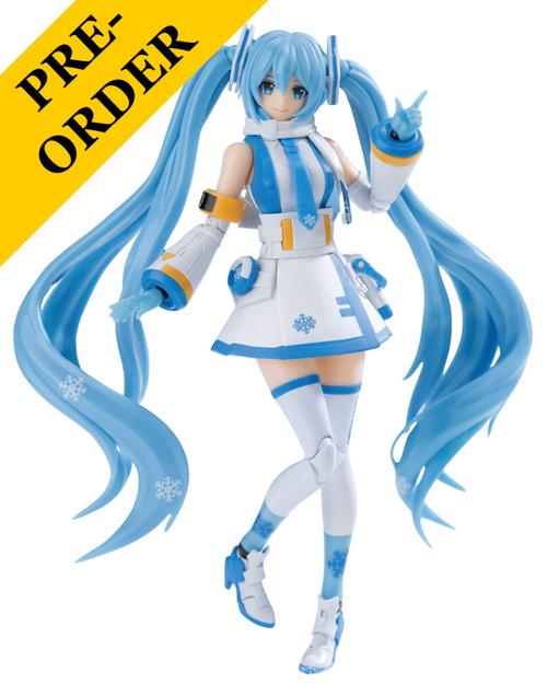 Eastern Model SHENGGE SOSKILL X Hatsune Miku Snow Miku Plastic Model Kit