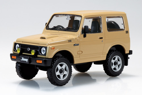 Aoshima 1/32 SNAP KIT #18CU-KI Suzuki JA11 Jimny Custom Wheel Khaki