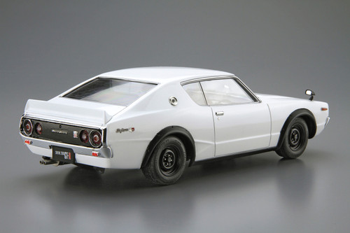 PRE-ORDER Aoshima 1/24 Model Car #15 Nissan KPGC110 Skyline HT2000GT-R '73
