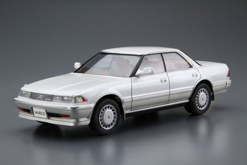 Aoshima 1/24 Model Car #63 Toyota GX81 Mark II 2.0 Grande Twincam24 '88