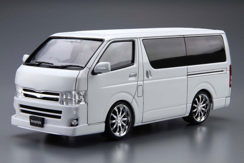 PRE-ORDER Aoshima 1/24 Tuned Car #03 Toyota Boxystyle TRH200V Hiace Super GL '10