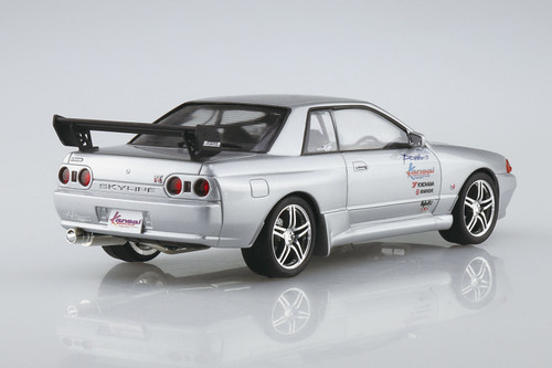 PRE-ORDER Aoshima 1/24 Tuned Car #76 Nissan HKS Kansai BNR32 Skyline GT-R '90