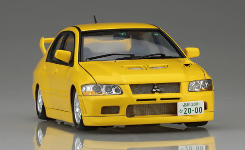Fujimi 1/24 Tohge-5 EX-1 Mitsubishi Lancer Evolution VII GSR Special Edition with Carbon Bonnet Decal