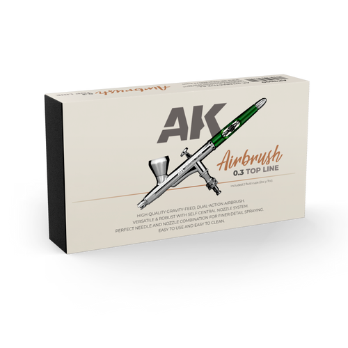 AK Interactive Airbrush 0.3 Top Line