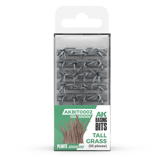 AK Interactive Tall Grass - Basing Bits (35 Pieces)