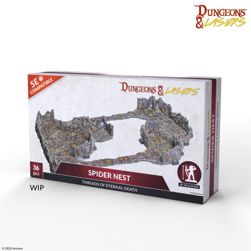 Archon Studio Dungeons & Lasers Spider Nest Expansion Set