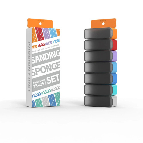 DSPIAE Vigorous Sponge Sandpaper Set
