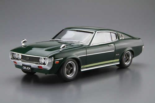 PRE-ORDER Aoshima 1/24 Model Car #37 Toyota RA35 Celica LB 2000GT '77
