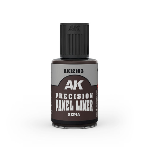 AK Interactive Precision Paneliner Sepia (30ml)