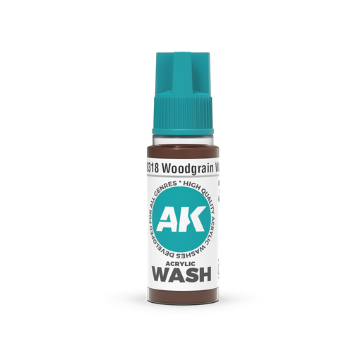 AK Interactive Woodgrain Wash 18ml