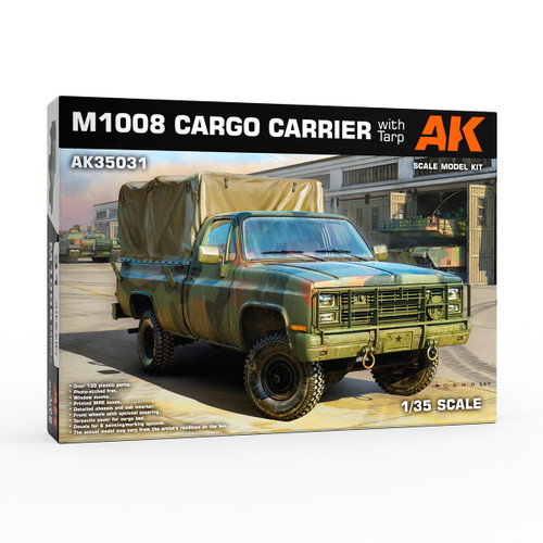 AK Interactive 1/35 M1008 Troop Carrier with Tarp