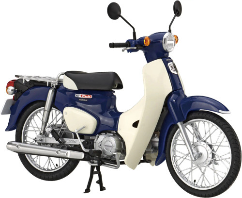 PRE-ORDER Fujimi 1/12 B-NX-No6 EX-1 Honda Super Cub110 Urbane Denim Blue Metallic Special Edition with Optional Parts