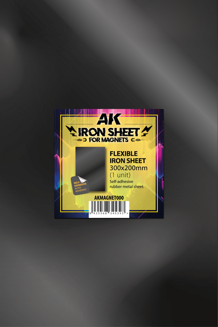 AK Interactive Iron Sheet for Magnets 300×200mm