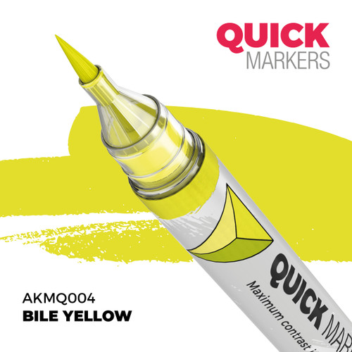 AK Interactive Quick Marker Bile Yellow
