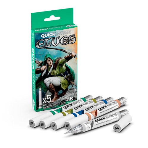 AK Interactive Quick Marker Elves Set