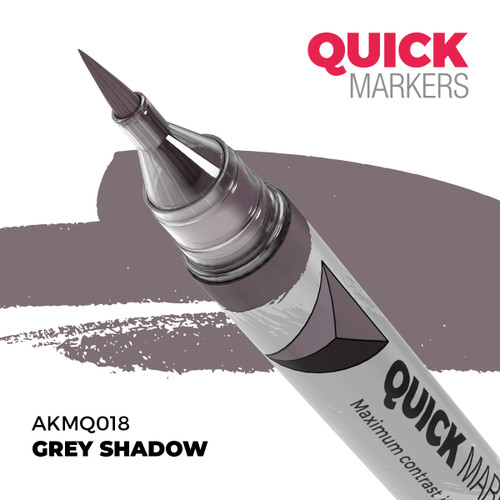 AK Interactive Quick Marker Grey Shadow