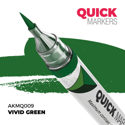 AK Interactive Quick Marker Vivid Green