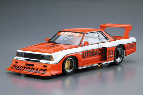 Aoshima 1/24 Model Car #24 Nissan KY910 Bluebird Super Silhouette '83