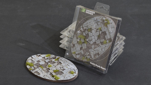 Gamers Grass Battle Ready Bases - Temple - Oval 170mm (x1)