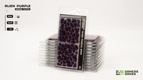 Gamers Grass Tufts - Alien Purple 6mm Wild