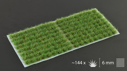 Gamers Grass Tufts - Strong Green 6mm Small
