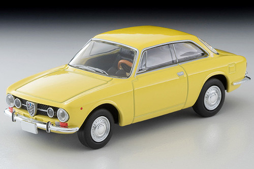 Tomica Limited Vintage 1/64 LV-155c Alfa Romeo 1750GTV Yellow Diecast